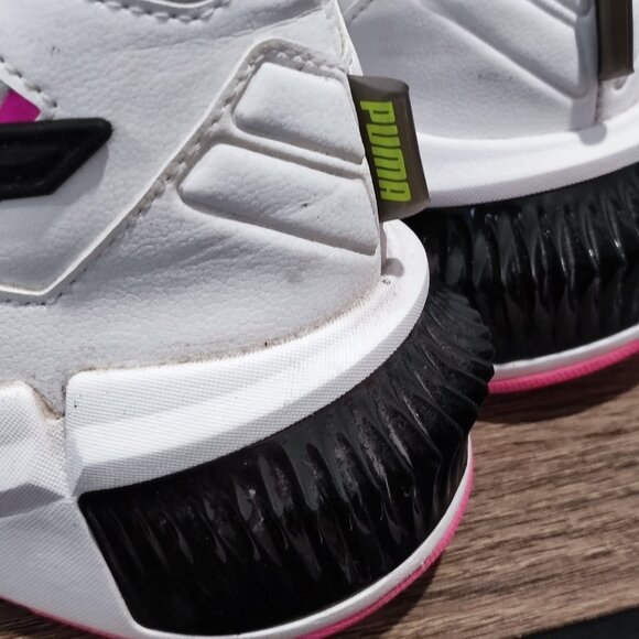 Puma Provoke XT training shoes / sneakers white pink women's size 5.5 - Picture 11 of 12